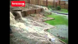 Shocking flooding at Barratt Homes customers house [upl. by Esyak]