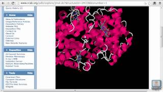 PDBのJmolを利用してタンパク質の立体構造を調べる～基本編～ [upl. by Maxentia]