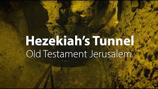 Hezekiah’s Tunnel  Bible Trek – Jerusalem in the Old Testament series – 03 [upl. by Kenton]