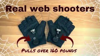 RETRACTABLE WEB SHOOTER  Spiderman No Way Home With tutorial [upl. by Gardell]