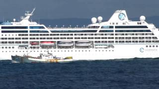 AZAMARAJOURNEY leaving La Coruna September 2010 [upl. by Dilaw]