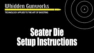 Seater Die Setup Instructions [upl. by Tsan910]