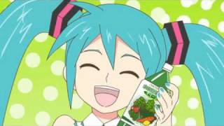 Hatsune Miku  Vegetable Juice Po Pi Po with English lyrics [upl. by Amein632]