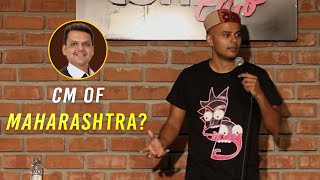 Who is Maharashtra Chief Minister  Standup Comedy  Sorabh Pant [upl. by Monjan]