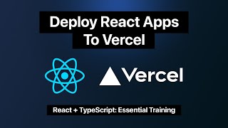 Instant React App Deployment on Vercel  Push and Go [upl. by Lleinad501]