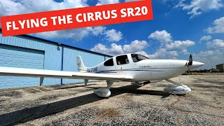 Learning to Fly the Cirrus SR20 Transition Training [upl. by Lovering26]