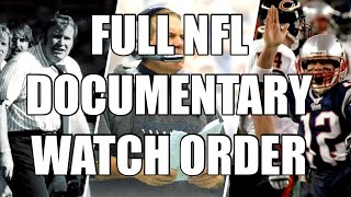 The COMPLETE NFL Documentary Watch Order [upl. by Eladnor889]