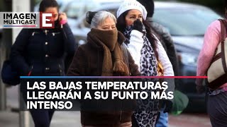 Clima en México Frentes fríos traerán nevadas y temperaturas de 15 grados en varios estados [upl. by Noitna355]