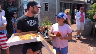 Barstool Pizza Review  Baldies Pizza amp Subs LakevilleMA [upl. by Grigson361]