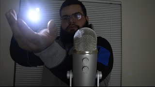 ASMR exploring triggers with flashlight tapping visual no talking [upl. by Nwahsir]