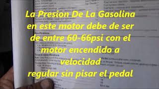 Como Checar La Presion De Gasolina En Una Chevy Astro Van [upl. by Otreblada232]