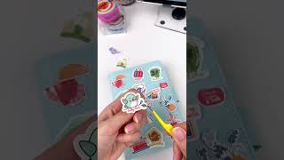 Decorate a journal with printable stickers teckwrapcraft sticker [upl. by Norad]