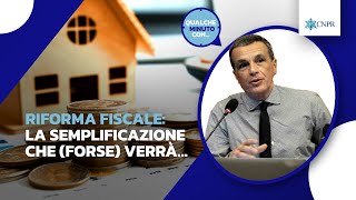 Alessandro Pratesi  Riforma fiscale la semplificazione che forse verrà… [upl. by Noivax417]