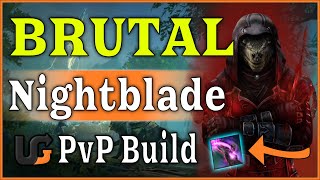 THIS IS SOOO MUCH FUN ESO nightblade pvp build Gold Road [upl. by Figone]