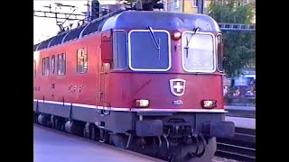 RD21627vid  Trains at Luzern amp Basel SBB Switzerland [upl. by Kuehn]