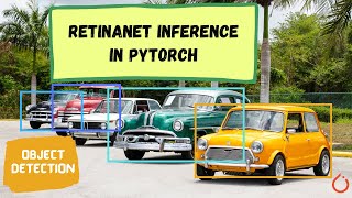 RetinaNet Inference  Object Detection  PyTorch [upl. by Ynomrah]