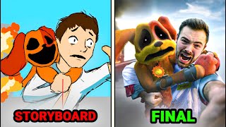 STORYBOARD vs FINAL The Rise of DogDay From Poppy Playtime 3 [upl. by Lecroy389]