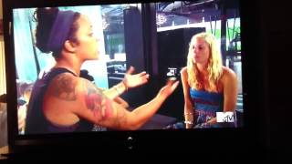 The Challenge Rivals 2 Aneesa And Trishelle Fight [upl. by Anyak]