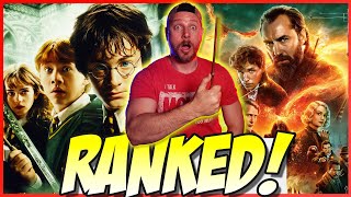 Harry Potter Films Ranked w Fantastic Beasts The Secrets of Dumbledore [upl. by Sorvats]