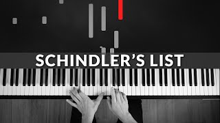 Schindlers List Main Theme John Williams  Tutorial of my Piano Cover [upl. by Laforge944]