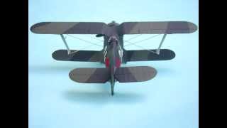 SMER 172 Polikarpov I153 Chaika  A Double Build Review [upl. by Coumas]