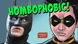 DC Comics Says Batman is HOMOPHOBIC To Spite Nostalgic Fans [upl. by Tucker857]