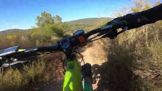 Mondraker Crafty Bafang DIY eBike downhill enduro ride near Sparta [upl. by Perpetua423]