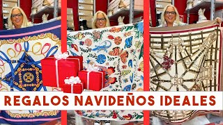 PAÑUELOS para REGALO 🎁 preciosos SEDA 🎁 son súper bonitos  REGALOS NAVIDAD  🎄 para MUJER 💖 [upl. by Eronaele]