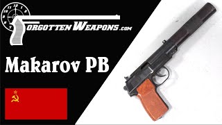 Makarov PB Silenced KGB quotWet Workquot Pistol [upl. by Hilaire]