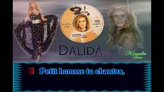 Karaoke Tino  Dalida  Petit homme [upl. by Ponzo]