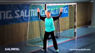 Salming Handball Academy  Torhueter  Aussenwuerfe [upl. by Sklar]