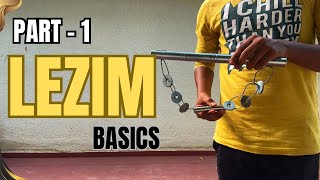 Basic Lezim Steps For Beginners  Part  1  Shivam Dance Academy [upl. by Pia803]