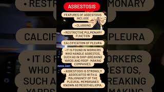 ASBESTOSIS [upl. by Seaver]