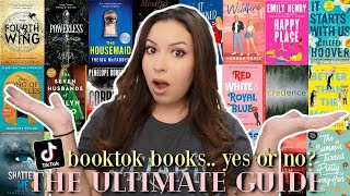 the ultimate guide to booktok books 📖 worth it or not 🎀✨ [upl. by Cooe]