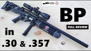 Hatsan BP Regulated 30 amp 357 Big Bore PCP Rifle Review  Factor BP Tuning Guide [upl. by Johnette]