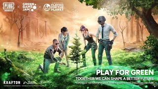 PUBG MOBILE  Play For Green  Official Trailer [upl. by Trueblood]