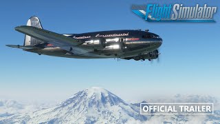 Microsoft Flight Simulator  Local Legend 10 Boeing 307 Stratoliner [upl. by Nwahsar125]