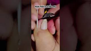 CUTICLES  DRY SKIN amp INGROWNS shorts asmr youtubeshorts mani pedi viral trending cleaning [upl. by Missi]