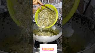 Fiddlehead fern recipe with Makki ki Roti makkikiroti fiddlehead mountainfoods [upl. by Dnalra]