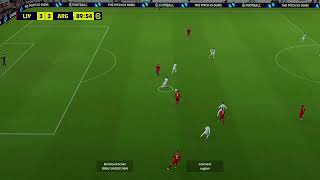 Efootball PS4 Gameplay kerala Argentina Live [upl. by Johnsson]