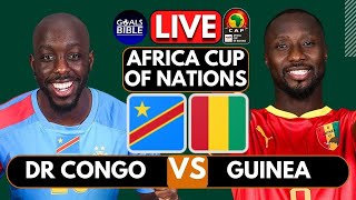 🔴DR CONGO vs GUINEA LIVE  AFCON 2024  Africa Cup Nations AFCON Football Match Score [upl. by Rolandson]