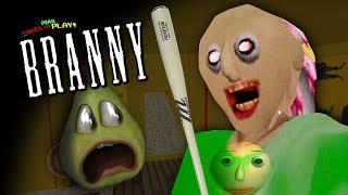 Pear FORCED to Play  BRANNY Granny Baldi [upl. by Ecyac]