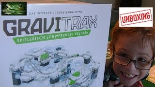 Unboxing GRAVITRAX 100 Piece Starter Set [upl. by Egiaf]