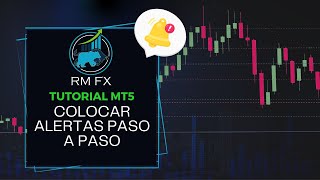 TUTORIAL MT5  APRENDE COMO COLOCAR LAS ALERTAS PASO A PASO 🔔📲  RM FX ÍNDICES SINTÉTICOS TRADING [upl. by Herbst]