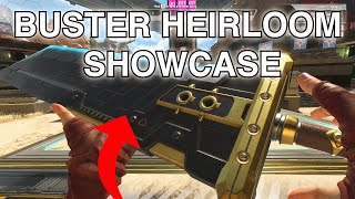 Buster Sword Heirloom Animations Showcase Apex Legends x Final Fantasy Event [upl. by Fredrika254]