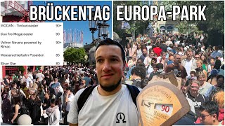 EUROPAPARK und BRÜCKENTAG Der jährliche WartezeitenWahnsinn im Freizeitpark Epfan95 Videoblog [upl. by Marcell]