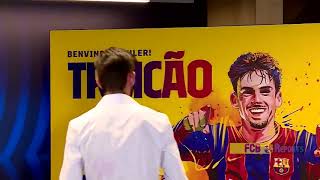 The presentation of Trincão in Camp Nou [upl. by Noraj]