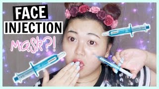 Oozoo Face Injection Mask Hydro Lift  First Impression [upl. by Fidellia]