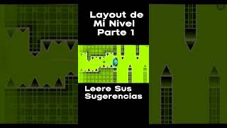 Layout 1🤑 gd geometrydash layout layo geometry geometr dash shorts [upl. by Ecneitap]