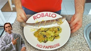 Chefe Jamon Robalo no Papelote [upl. by Llen7]